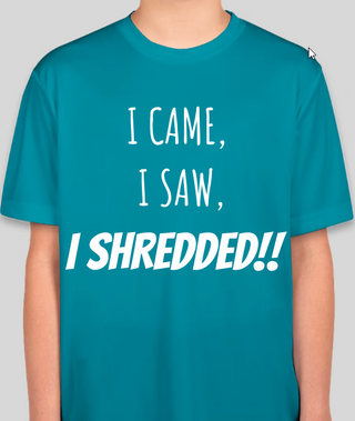 Commemorative "I Came, I Saw, I Shredded!" Mountain Bike Camp Jersey
